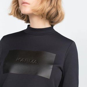Zara KARMA Top